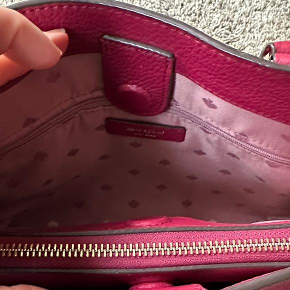 Kate Spade Pink Leather Satchel Bag - Picture 3 of 9